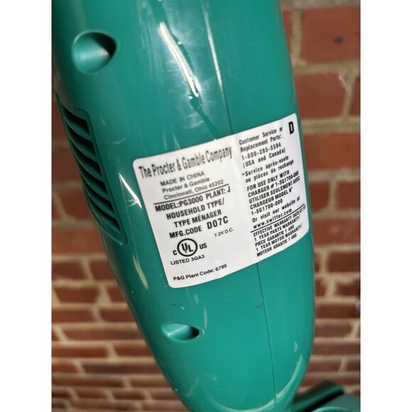 Swiffer Sweeper Vac Vacuum Model PG3000 Rechargeable TESTED Working No Cord - Picture 8 of 9